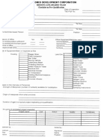 Checklist On Pre Qualification