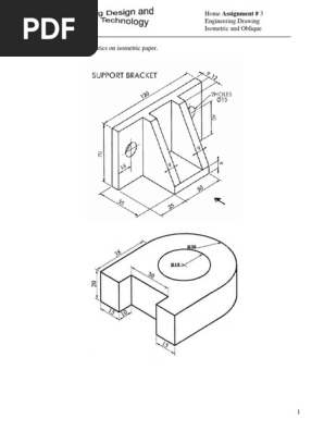 Home Assignment 3 Isometric and Oblique