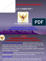 Undang Undang Kesehatan X Far Semester 1