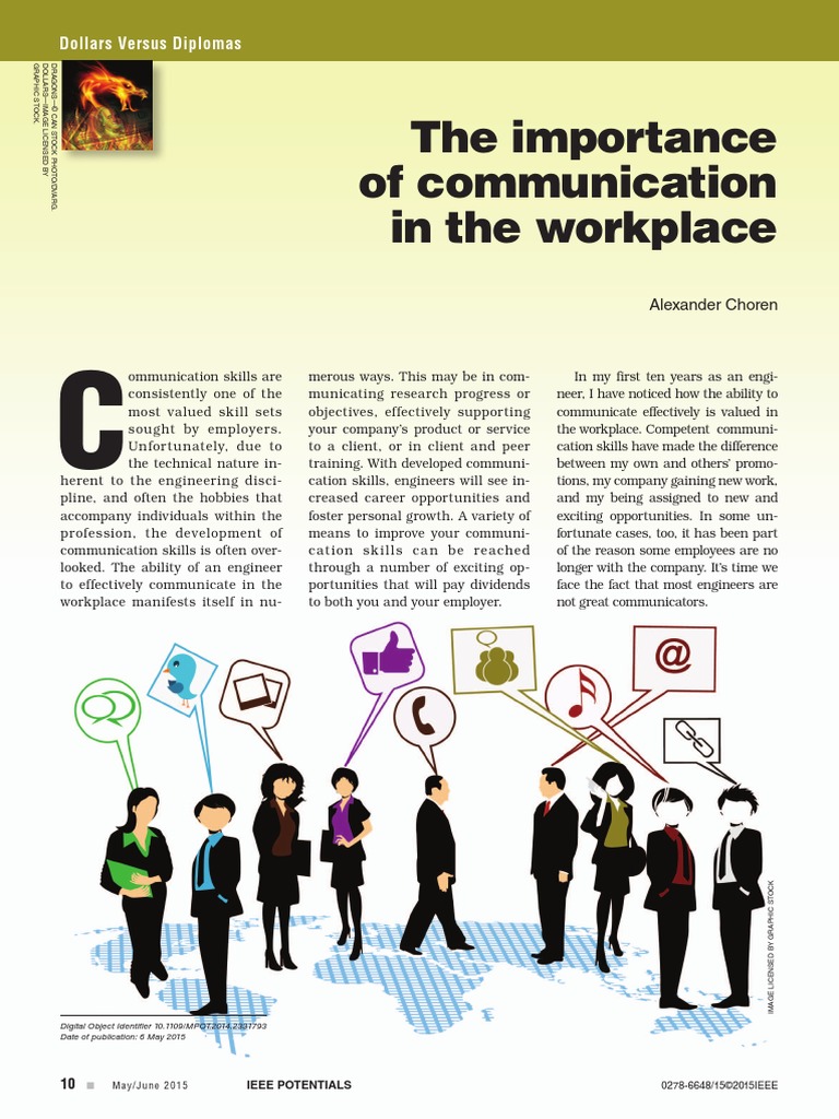 effective communication in workplace essay