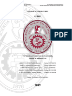 Acero: Informe de Laboratorio