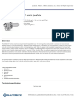 OEM AUTOMATIC DOGA 317 Series Motor Datasheet PDF