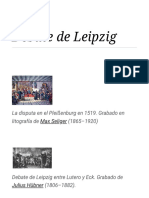 Debate de Leipzig - Wikipedia, La Enciclopedia Libre