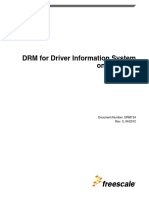 DRM For Driver Information System On S12G128: Reference Design