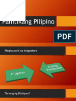 Panitikang Pilipino