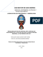 Universidad Mayor de San Andres: Facultad de Medicina, Enfermeria, Nutricion Y Tecnologia Médica
