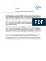 ZMAP7, A Refreshed Software Package To Analyze Seismicity: Swiss Seismological Service, ETHZ, Zürich, Switzerland