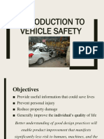 Introduction To Vehicle Safety