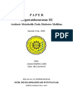 Asidosis Metabolik Pada Diabetes Mellitus