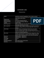 Caponord 1200: Technical Chart