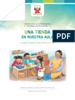 Proyectos de Aprendizaje Una Tienda en Nuestra Aula