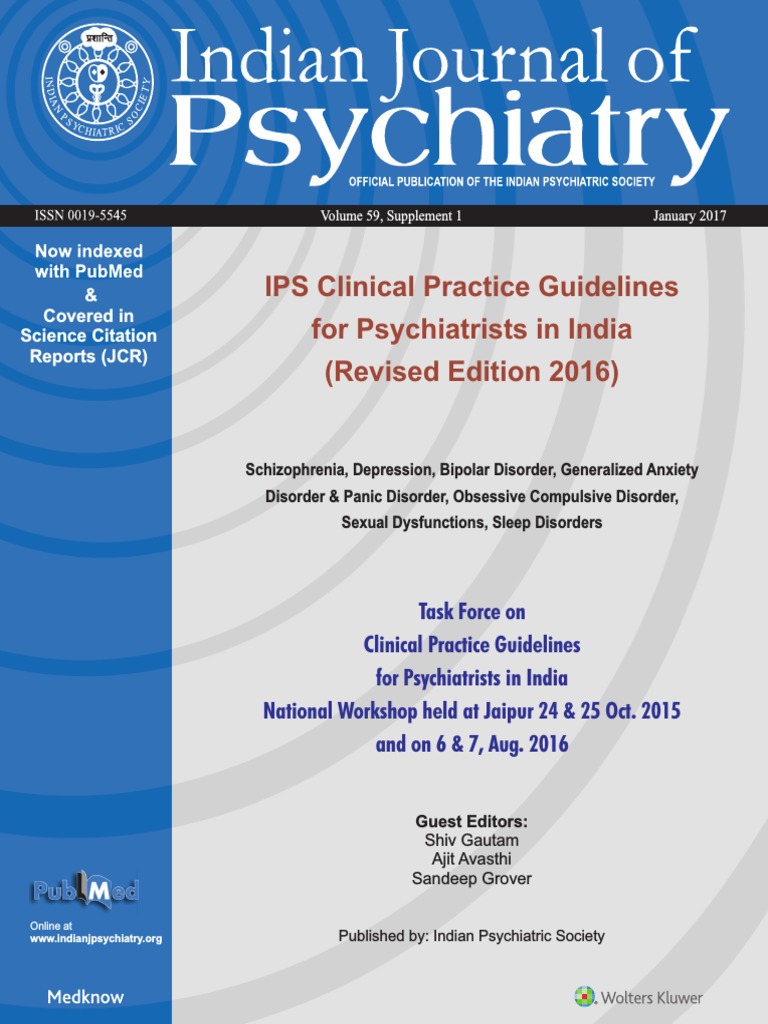 IPS CPG Guideline | PDF | Academic Journal | Mental Disorder