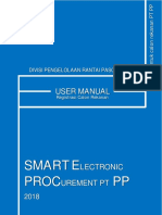 User Manual Smart E-Proc Untuk Calon Rekanan