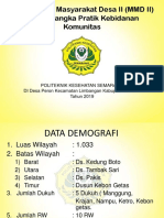 Musyawarah Masyarakat Desa II (MMD II) Dalam Rangka Pratik Kebidanan Komunitas