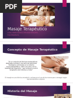 Masajes Terapeuticos