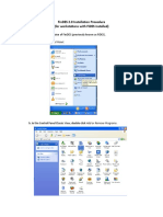 Installation Procedure(for Workstations With FiDES Installed