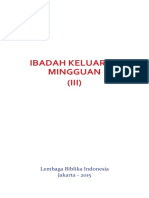 Ibadah Keluarga III (2015)