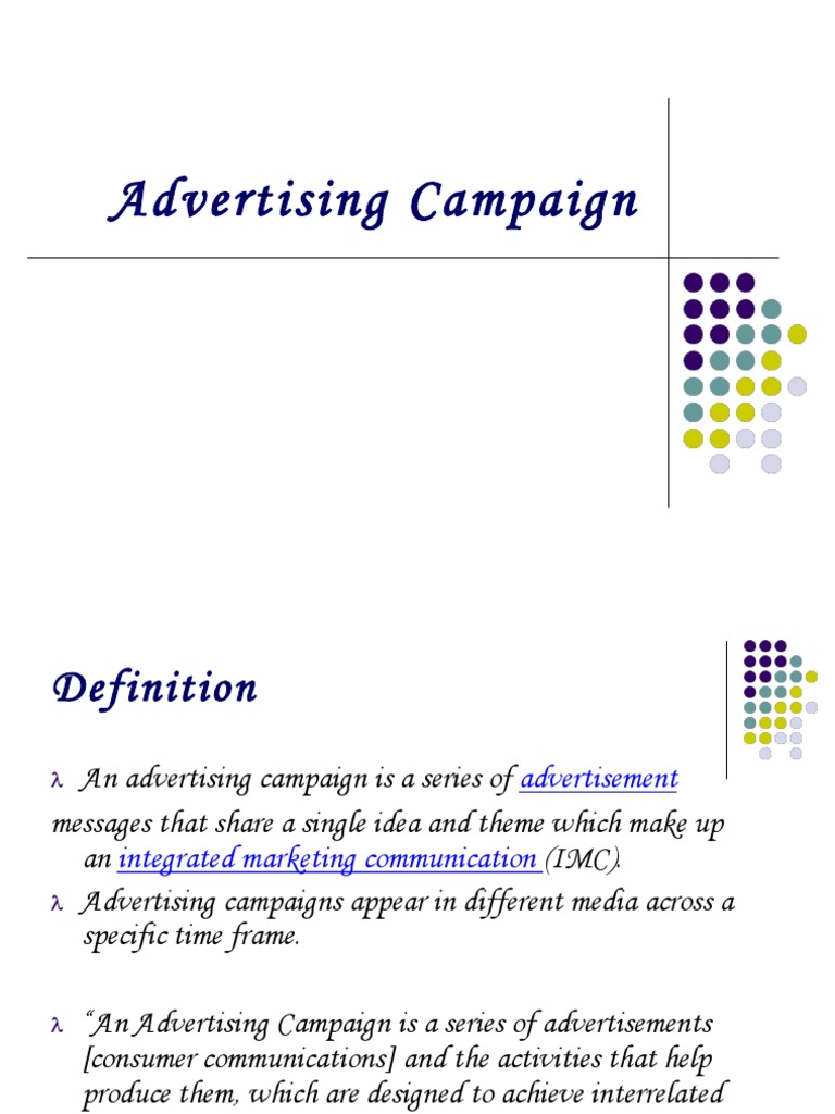 Overview of Advertising Campaigns | PDF | Advertising | Media Manipulation