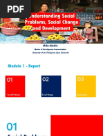 (Report) Module - 1 - Understanding Social Change, Social Problems, and Development