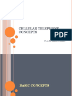 TSS - Unit VI - Cellular Telephone Concepts