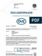 Ove Certificates