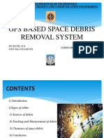 GPS Base Space Debris Removal System