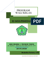 Program Wali Kelas Xi MM 1