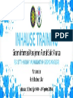Inhause Training SIMRS Khanza