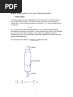 Subjects: Rocket Equation Gravity Loss Optimum Acceleration