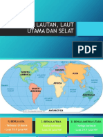 Benua Lautan Laut Utama Dan Selat