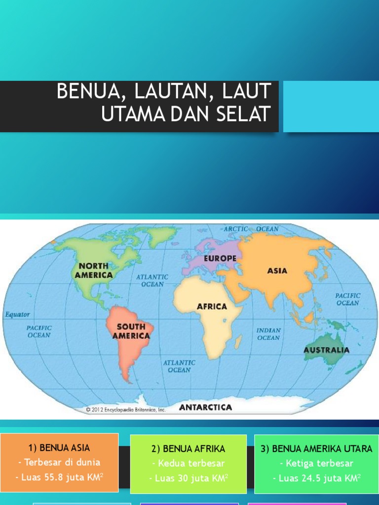 Benua Lautan Laut Utama Dan Selat Pdf