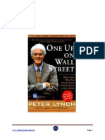 Buku One Up On Wall Street Dari Peter Lynch