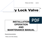 Rotary Lock Valve: Installation Operation AND Maintenance Manual