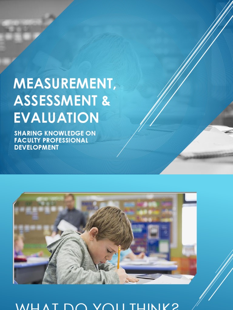 MEASUREMENT EVALUATION AND ASSESSMENT IN EDUCATION PDF intelligence overview