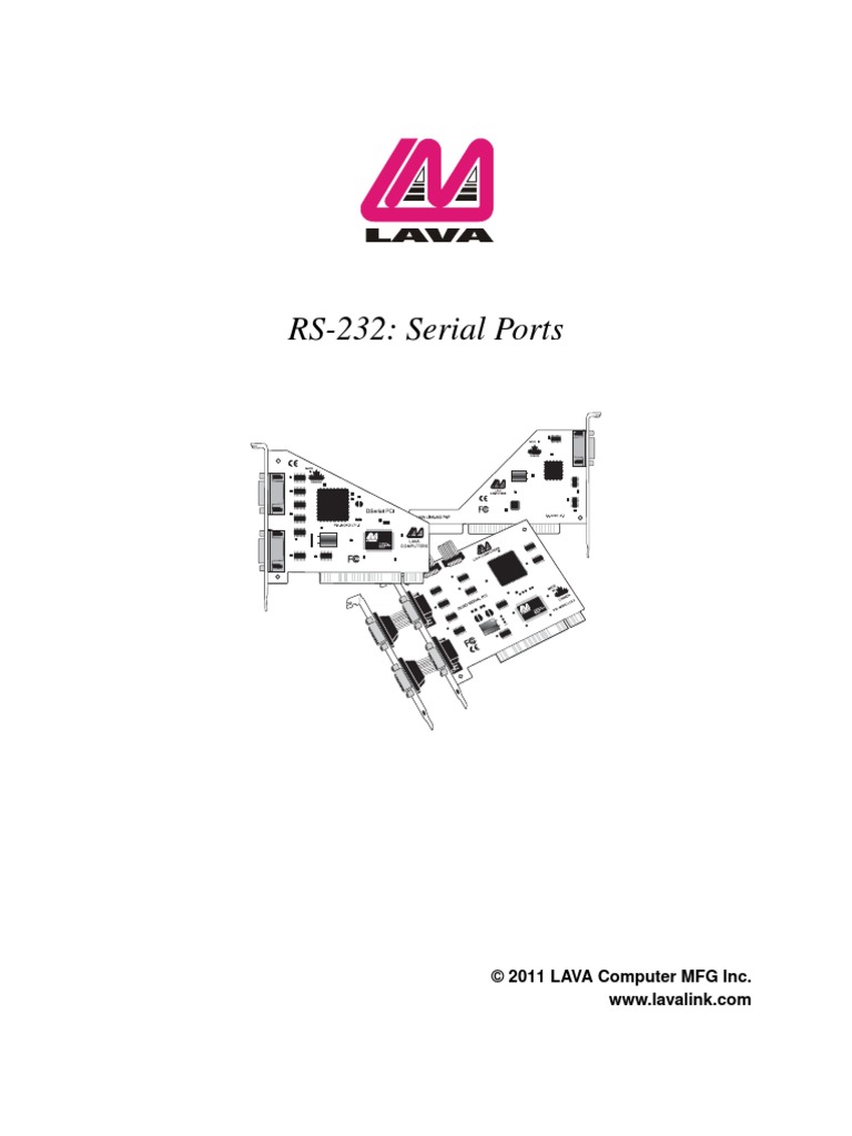 Rs 232 Serial Ports PDF Digital Electronics Computer Architecture