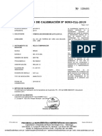 Rel-001 Certificado de Calibracion Reloj Comparador PDF