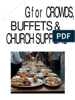 Buffets and Buffets &: Church Suppers
