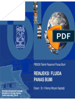 Reinjeksi Fluida Reinjeksi Fluida Panas Bumi