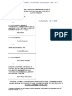 2019.08.19 Jowers's Answer, Affirmative Defenses, Counterclaims, and Third-Party Complaint (Filed) PDF