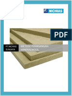 Metode Pemasangan Rockwool