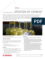 Transportation of Cement