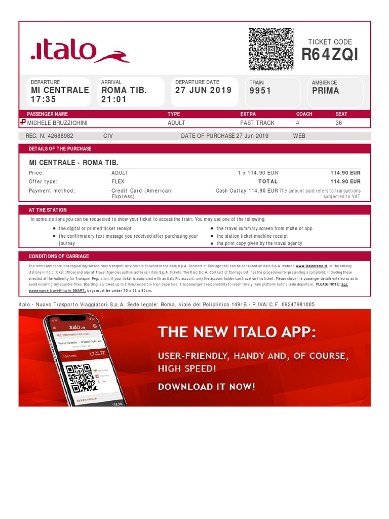 Train Ticket Details for Travelers | PDF | Ticket (Admission) | Train