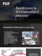 Hazards Caused by Hydrometeorological Phenomena