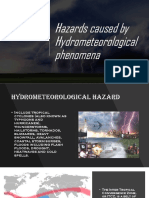 Hazards Caused by Hydrometeorological Phenomena