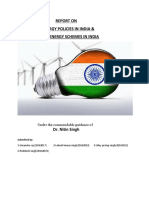 Report On Energy Policies in India & Some Energy Schemes in India