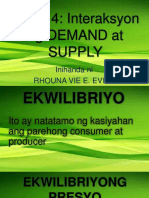 Demand and Supply