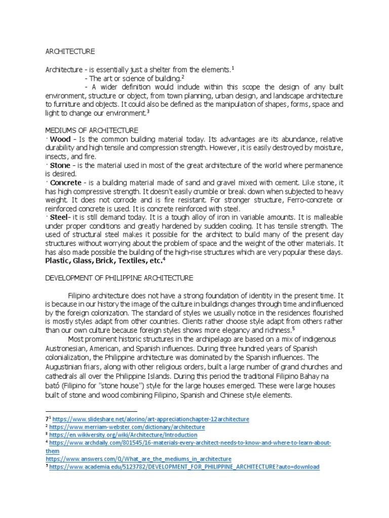 Philippine Architecture Pdf Reinforced Concrete Philippines