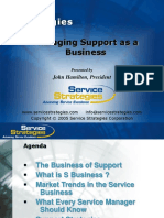 Managing Support As A Business: John Hamilton, President