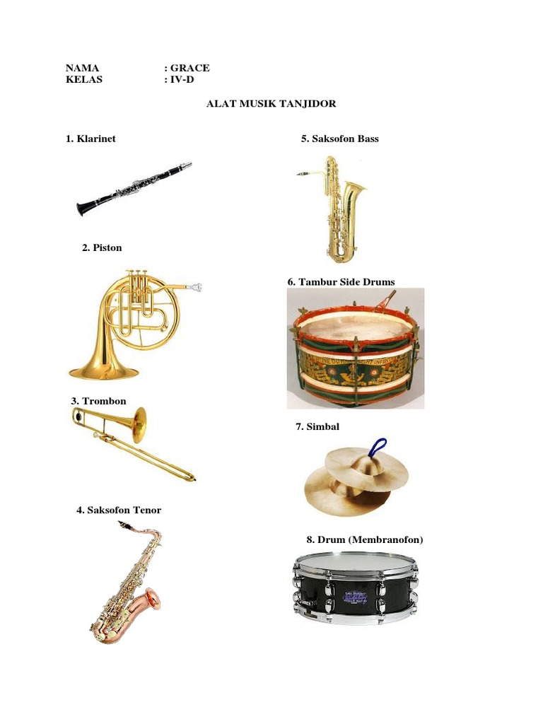 10 Alat Musik Tiup Dan Asal Daerahnya Gambar Lengkap