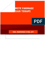 KOMITE FARMASI DAN TERAPI. DRA. NURMINDA S MSi, APT PDF